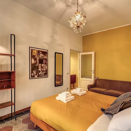 Trastevere San Cosimato Vintage Apartman *